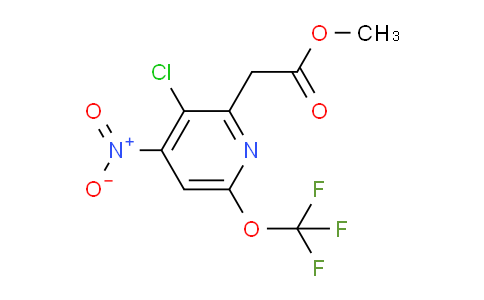 AM36947 | 1804701-23-2 | Methyl 3-chloro-4-nitro-6-(trifluoromethoxy)pyridine-2-acetate