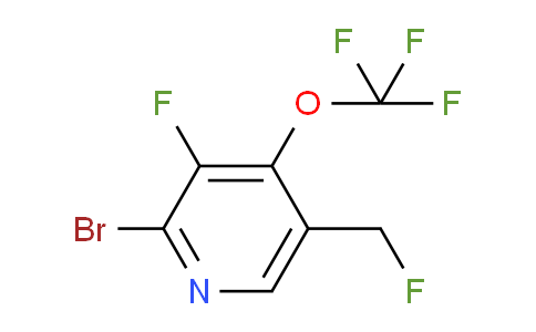 AM36955 | 1806114-52-2 | 2-Bromo-3-fluoro-5-(fluoromethyl)-4-(trifluoromethoxy)pyridine