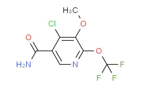 AM36957 | 1804596-90-4 | 4-Chloro-3-methoxy-2-(trifluoromethoxy)pyridine-5-carboxamide