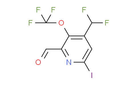 AM36959 | 1806185-54-5 | 4-(Difluoromethyl)-6-iodo-3-(trifluoromethoxy)pyridine-2-carboxaldehyde