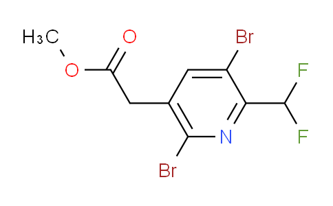 AM36965 | 1806827-50-8 | Methyl 3,6-dibromo-2-(difluoromethyl)pyridine-5-acetate