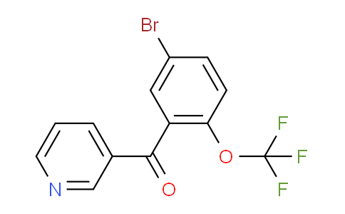 AM36970 | 1261529-27-4 | 3-(5-Bromo-2-(trifluoromethoxy)benzoyl)pyridine