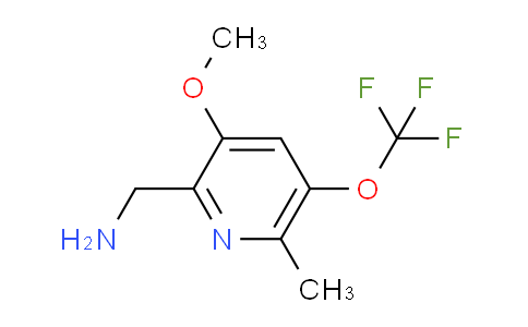 AM36971 | 1804442-01-0 | 2-(Aminomethyl)-3-methoxy-6-methyl-5-(trifluoromethoxy)pyridine