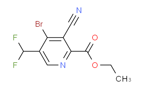 AM36977 | 1806055-53-7 | Ethyl 4-bromo-3-cyano-5-(difluoromethyl)pyridine-2-carboxylate