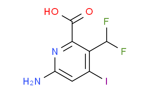AM36982 | 1806789-47-8 | 6-Amino-3-(difluoromethyl)-4-iodopyridine-2-carboxylic acid