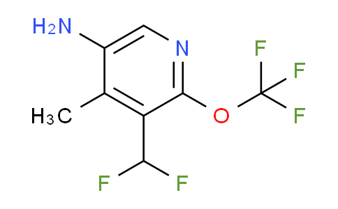 AM37000 | 1803460-15-2 | 5-Amino-3-(difluoromethyl)-4-methyl-2-(trifluoromethoxy)pyridine