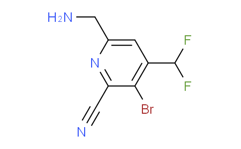 AM37005 | 1805440-34-9 | 6-(Aminomethyl)-3-bromo-2-cyano-4-(difluoromethyl)pyridine