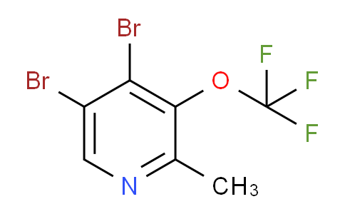 4,5-Dibromo-2-methyl-3-(trifluoromethoxy)pyridine
