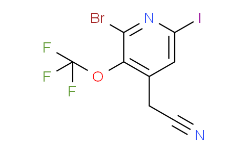 AM37016 | 1804649-31-7 | 2-Bromo-6-iodo-3-(trifluoromethoxy)pyridine-4-acetonitrile