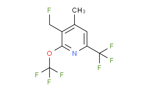 AM37023 | 1361877-49-7 | 3-(Fluoromethyl)-4-methyl-2-(trifluoromethoxy)-6-(trifluoromethyl)pyridine