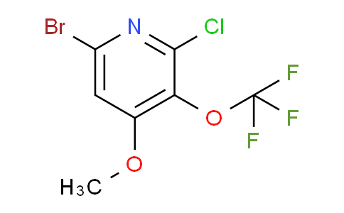 AM37024 | 1804605-71-7 | 6-Bromo-2-chloro-4-methoxy-3-(trifluoromethoxy)pyridine