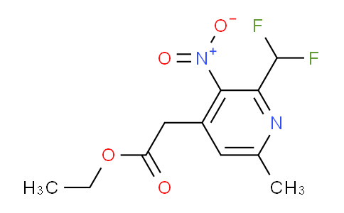 AM37026 | 1805554-60-2 | Ethyl 2-(difluoromethyl)-6-methyl-3-nitropyridine-4-acetate