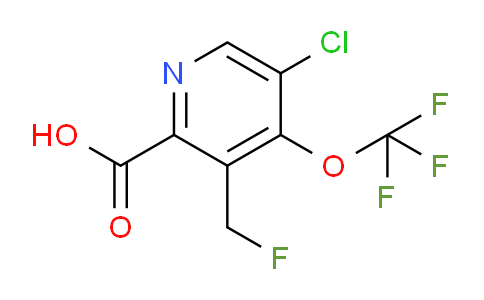 AM37036 | 1804556-31-7 | 5-Chloro-3-(fluoromethyl)-4-(trifluoromethoxy)pyridine-2-carboxylic acid