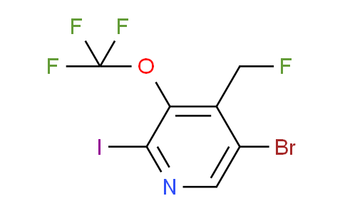 AM37039 | 1804594-49-7 | 5-Bromo-4-(fluoromethyl)-2-iodo-3-(trifluoromethoxy)pyridine