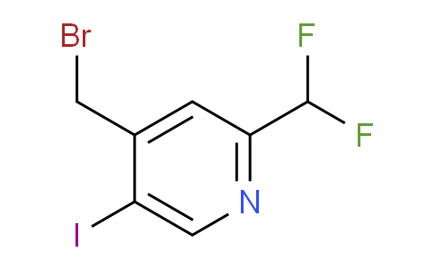 AM37040 | 1806781-32-7 | 4-(Bromomethyl)-2-(difluoromethyl)-5-iodopyridine