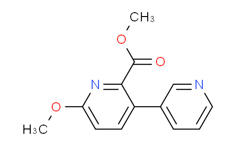 AM37045 | 1214369-63-7 | Methyl 6-methoxy-3-(pyridin-3-yl)picolinate