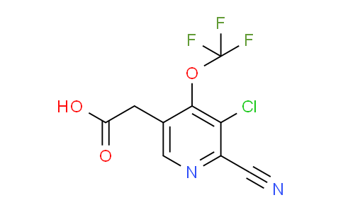 AM37052 | 1804789-13-6 | 3-Chloro-2-cyano-4-(trifluoromethoxy)pyridine-5-acetic acid