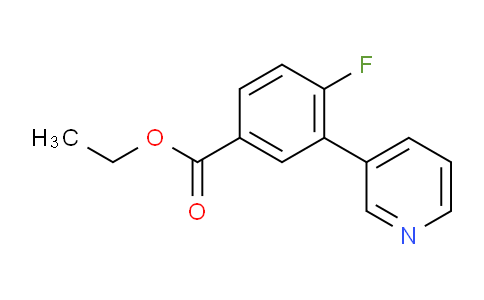 AM37057 | 1214381-71-1 | Ethyl 4-fluoro-3-(pyridin-3-yl)benzoate