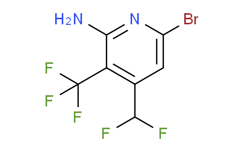 AM37060 | 1806050-91-8 | 2-Amino-6-bromo-4-(difluoromethyl)-3-(trifluoromethyl)pyridine