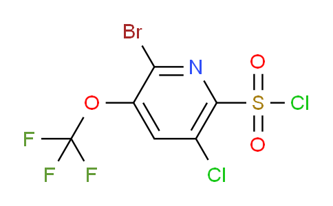 AM37070 | 1804386-79-5 | 2-Bromo-5-chloro-3-(trifluoromethoxy)pyridine-6-sulfonyl chloride
