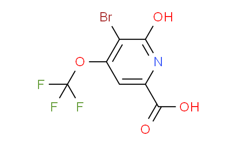 AM37078 | 1806115-97-8 | 3-Bromo-2-hydroxy-4-(trifluoromethoxy)pyridine-6-carboxylic acid