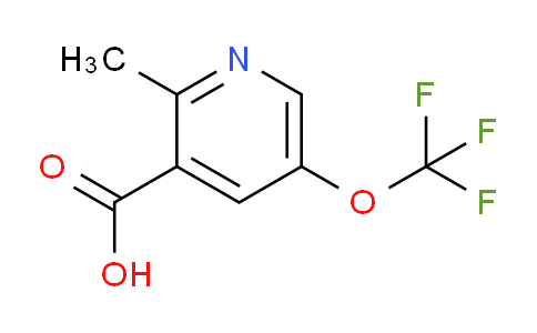 2-Methyl-5-(trifluoromethoxy)pyridine-3-carboxylic acid