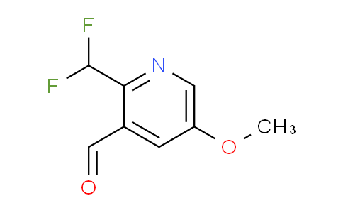 2-(Difluoromethyl)-5-methoxypyridine-3-carboxaldehyde
