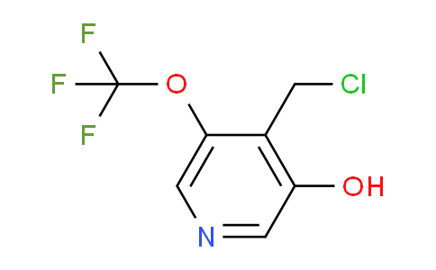 AM37091 | 1804470-25-4 | 4-(Chloromethyl)-3-hydroxy-5-(trifluoromethoxy)pyridine