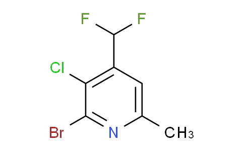 AM37092 | 1804686-50-7 | 2-Bromo-3-chloro-4-(difluoromethyl)-6-methylpyridine