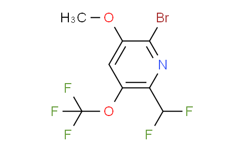AM37096 | 1806143-07-6 | 2-Bromo-6-(difluoromethyl)-3-methoxy-5-(trifluoromethoxy)pyridine