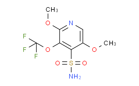 AM37097 | 1804586-25-1 | 2,5-Dimethoxy-3-(trifluoromethoxy)pyridine-4-sulfonamide