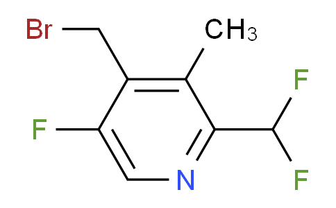 4-(Bromomethyl)-2-(difluoromethyl)-5-fluoro-3-methylpyridine