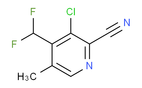 AM37107 | 1804674-02-9 | 3-Chloro-2-cyano-4-(difluoromethyl)-5-methylpyridine