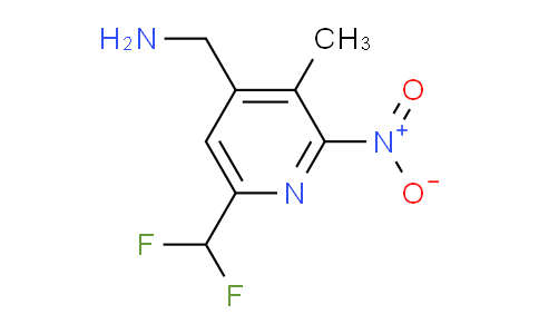 AM37113 | 1807109-27-8 | 4-(Aminomethyl)-6-(difluoromethyl)-3-methyl-2-nitropyridine