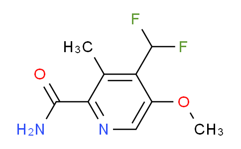 4-(Difluoromethyl)-5-methoxy-3-methylpyridine-2-carboxamide
