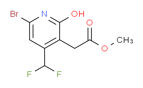 AM37126 | 1806910-63-3 | Methyl 6-bromo-4-(difluoromethyl)-2-hydroxypyridine-3-acetate