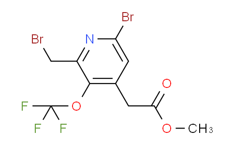AM37128 | 1806094-18-7 | Methyl 6-bromo-2-(bromomethyl)-3-(trifluoromethoxy)pyridine-4-acetate