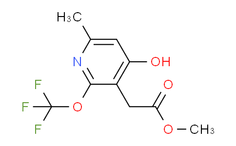 AM37132 | 1804842-97-4 | Methyl 4-hydroxy-6-methyl-2-(trifluoromethoxy)pyridine-3-acetate