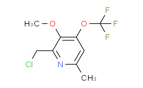 AM37156 | 1805085-54-4 | 2-(Chloromethyl)-3-methoxy-6-methyl-4-(trifluoromethoxy)pyridine