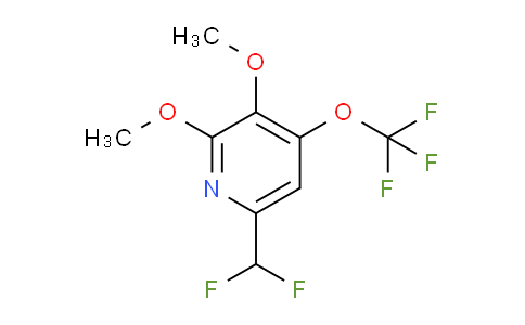 AM37159 | 1804522-95-9 | 2,3-Dimethoxy-6-(difluoromethyl)-4-(trifluoromethoxy)pyridine