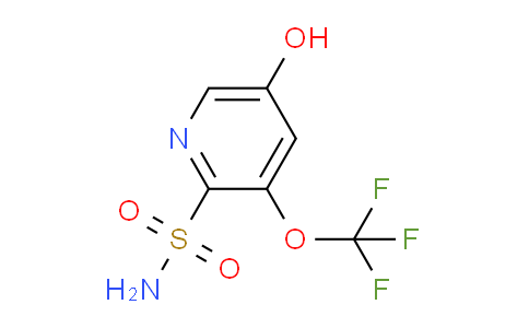 5-Hydroxy-3-(trifluoromethoxy)pyridine-2-sulfonamide