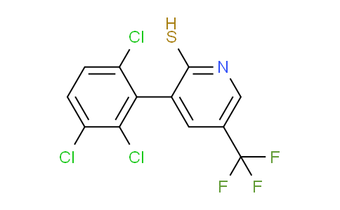 AM37167 | 1361592-79-1 | 2-Mercapto-3-(2,3,6-trichlorophenyl)-5-(trifluoromethyl)pyridine