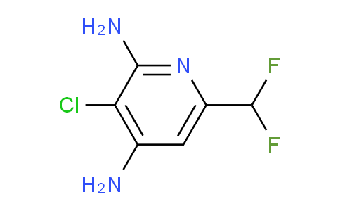 3-Chloro-2,4-diamino-6-(difluoromethyl)pyridine