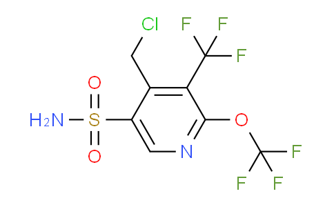 AM37175 | 1806783-92-5 | 4-(Chloromethyl)-2-(trifluoromethoxy)-3-(trifluoromethyl)pyridine-5-sulfonamide