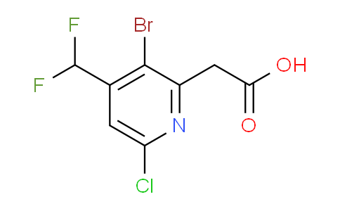 AM37196 | 1805005-71-3 | 3-Bromo-6-chloro-4-(difluoromethyl)pyridine-2-acetic acid