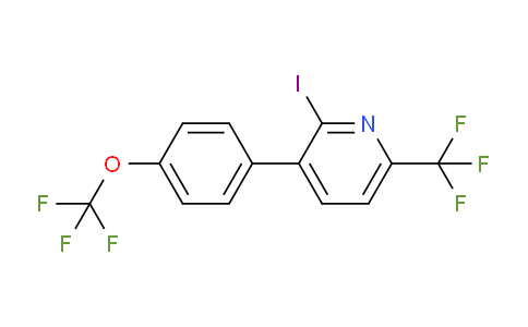 AM37200 | 1261840-34-9 | 2-Iodo-3-(4-(trifluoromethoxy)phenyl)-6-(trifluoromethyl)pyridine