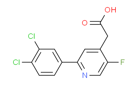 AM37201 | 1361685-12-2 | 2-(3,4-Dichlorophenyl)-5-fluoropyridine-4-acetic acid
