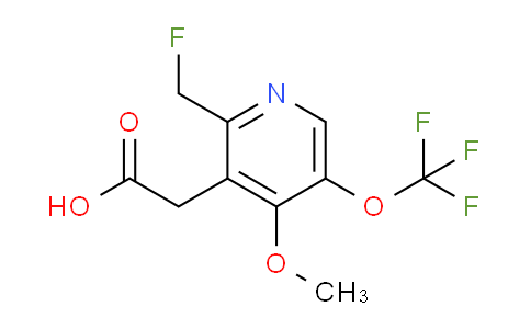 AM37208 | 1806766-45-9 | 2-(Fluoromethyl)-4-methoxy-5-(trifluoromethoxy)pyridine-3-acetic acid