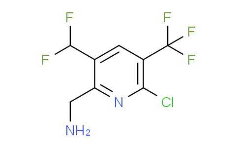 AM37212 | 1806899-10-4 | 2-(Aminomethyl)-6-chloro-3-(difluoromethyl)-5-(trifluoromethyl)pyridine