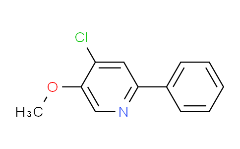 4-Chloro-5-methoxy-2-phenylpyridine